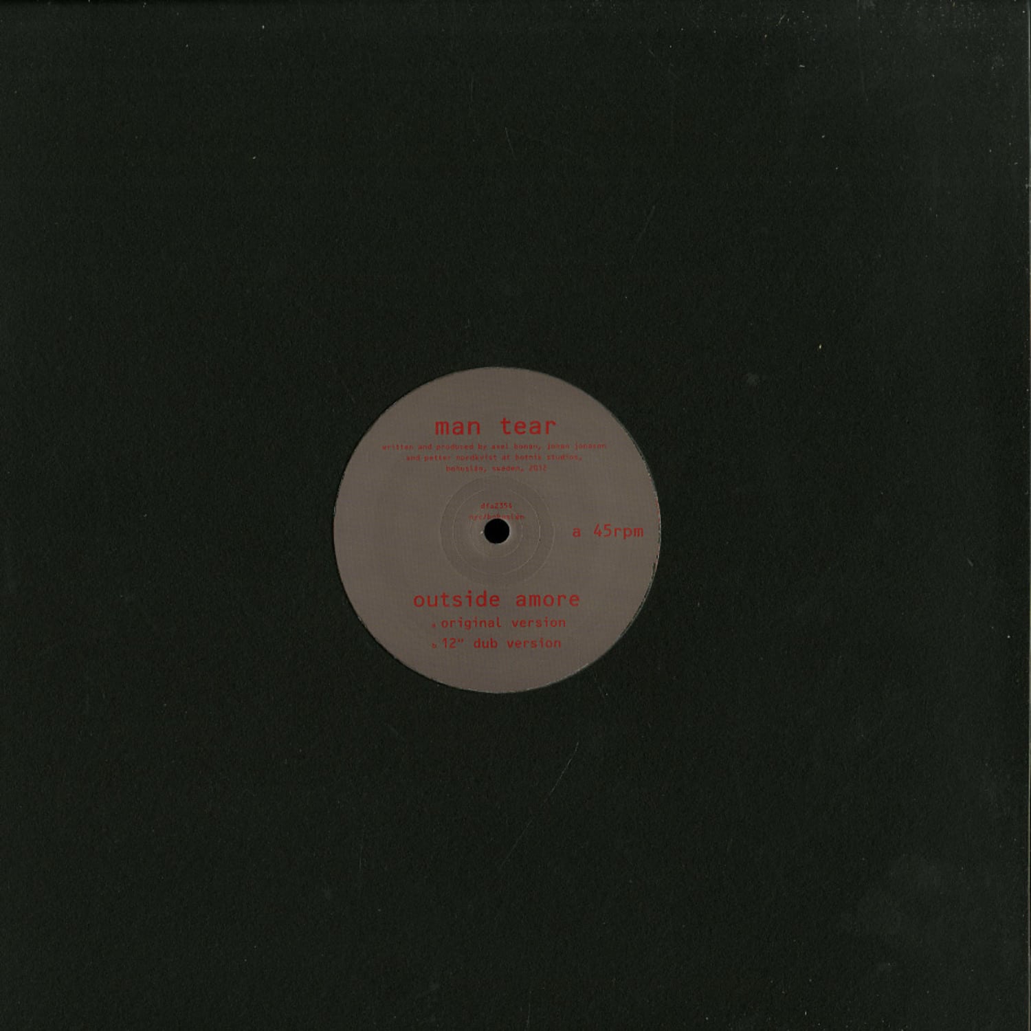 Man Tear - OUTSIDE AMORE