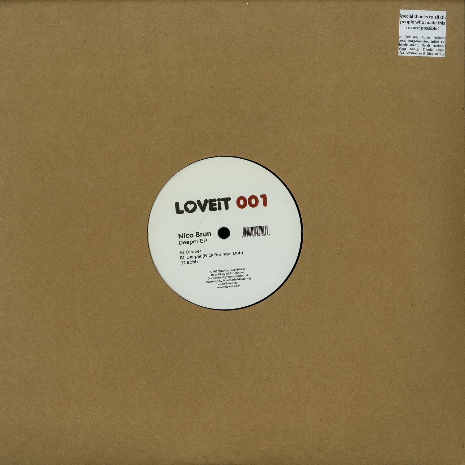 Nico Brun - DEEPER, NICK BERINGER DUB