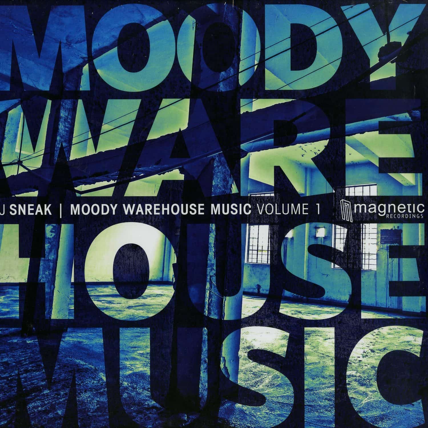 DJ Sneak - MOODY WAREHOUSE MUSIC VOL. 1 LIMITED EDITION, BLUE VINYL