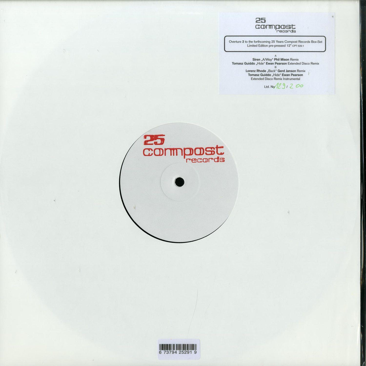 V/A  - 25 COMPOST RECORDS - OVERTURE 2