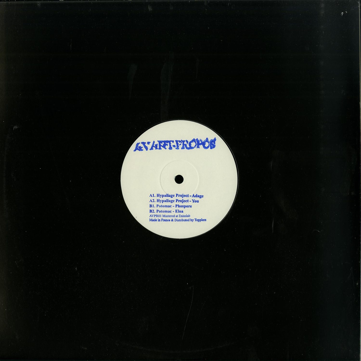 Hypallage Project and Potomac - AVANT-PROPOS 01