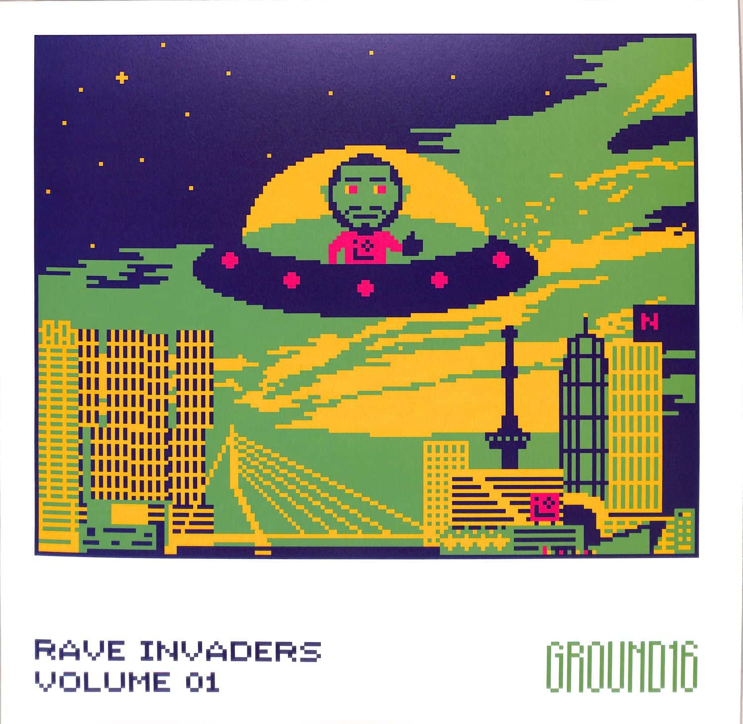 Ground16 & Nachtbraker - RAVE INVADERS VOLUME I