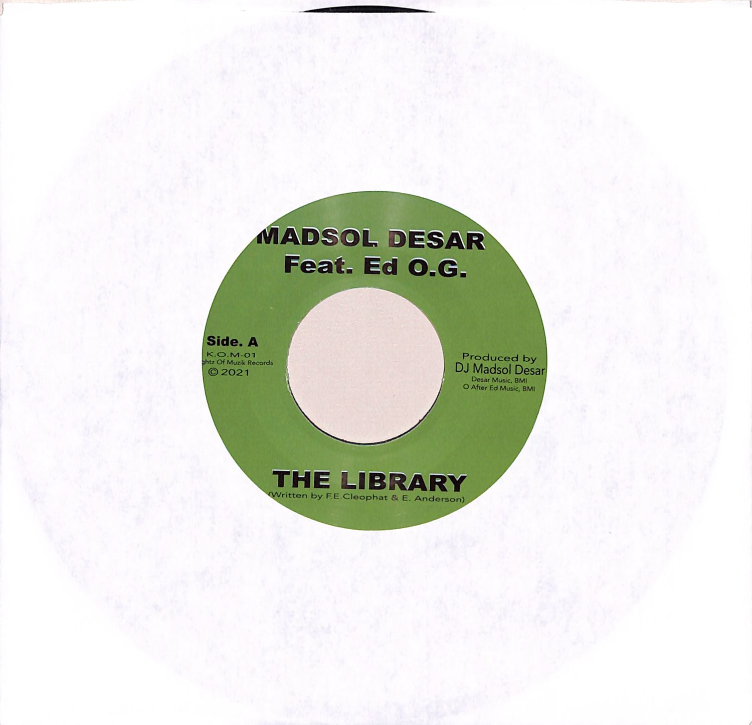 Madsol Desar & Ed O.G. - THE LIBRARY 