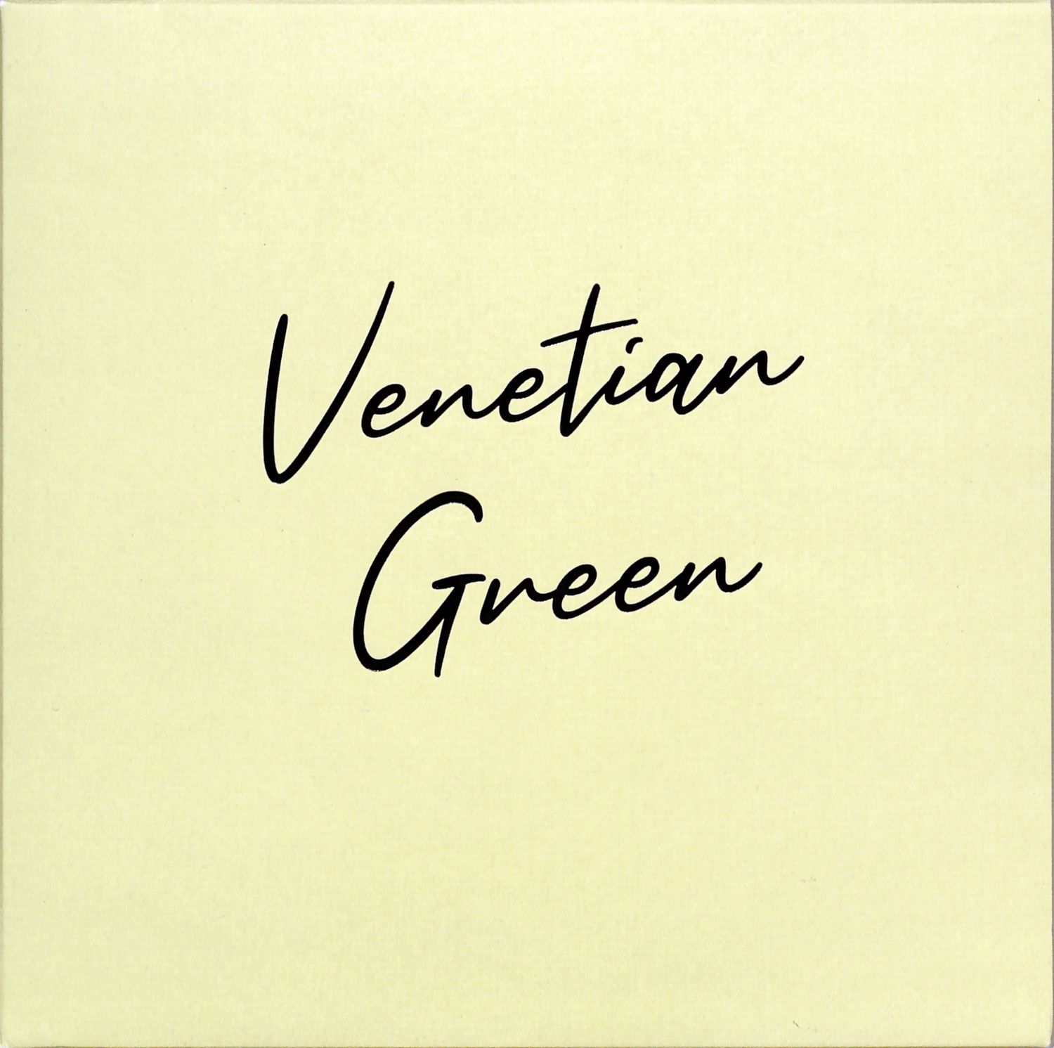 Venetian Green - DARKNESS / ABSTRACT ART 