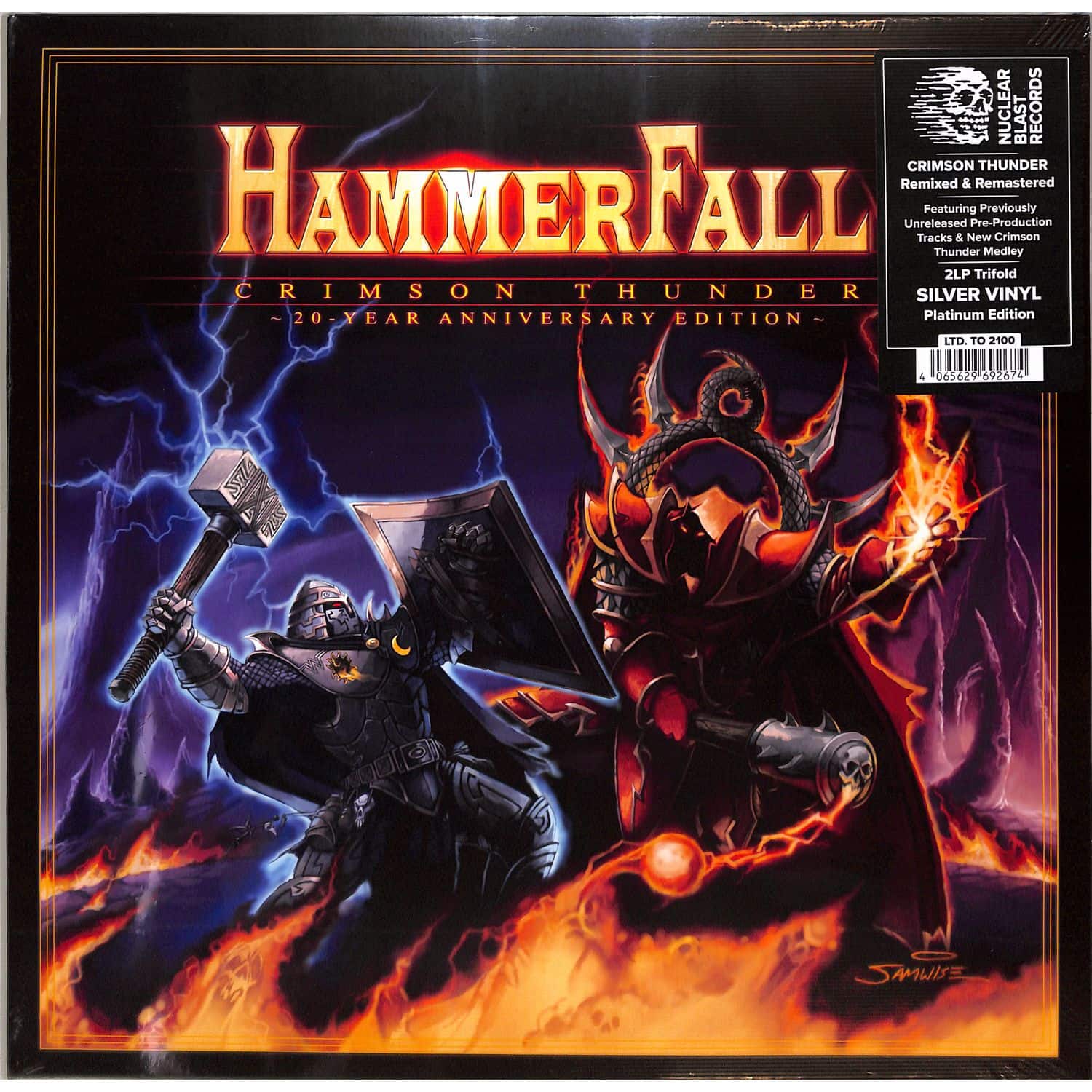 Hammerfall - CRIMSON THUNDER-20 YEAR ANNIVERSARY 
