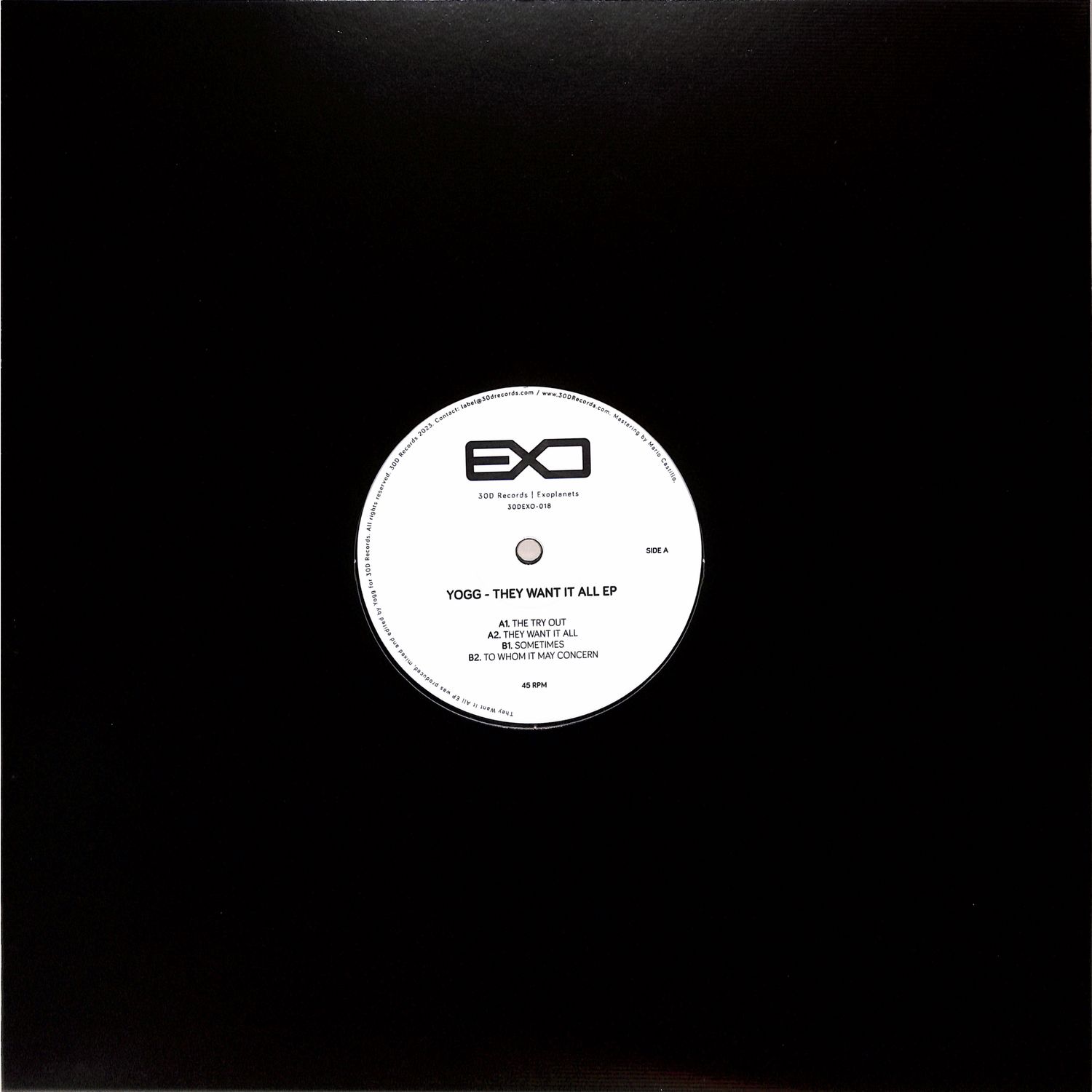 Yogg - THEY WANT IT ALL EP