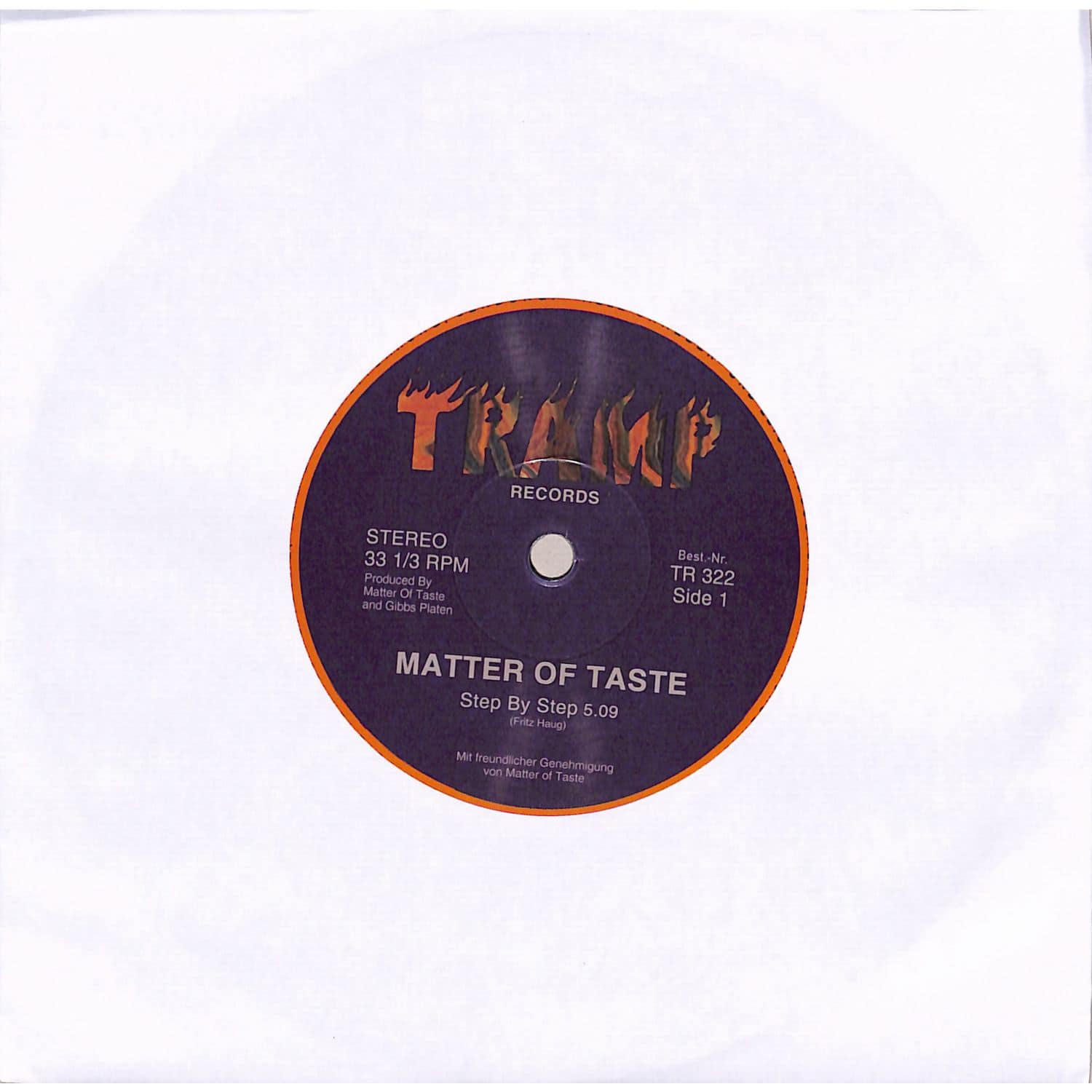 Matter of Taste - STEP BY STEP 