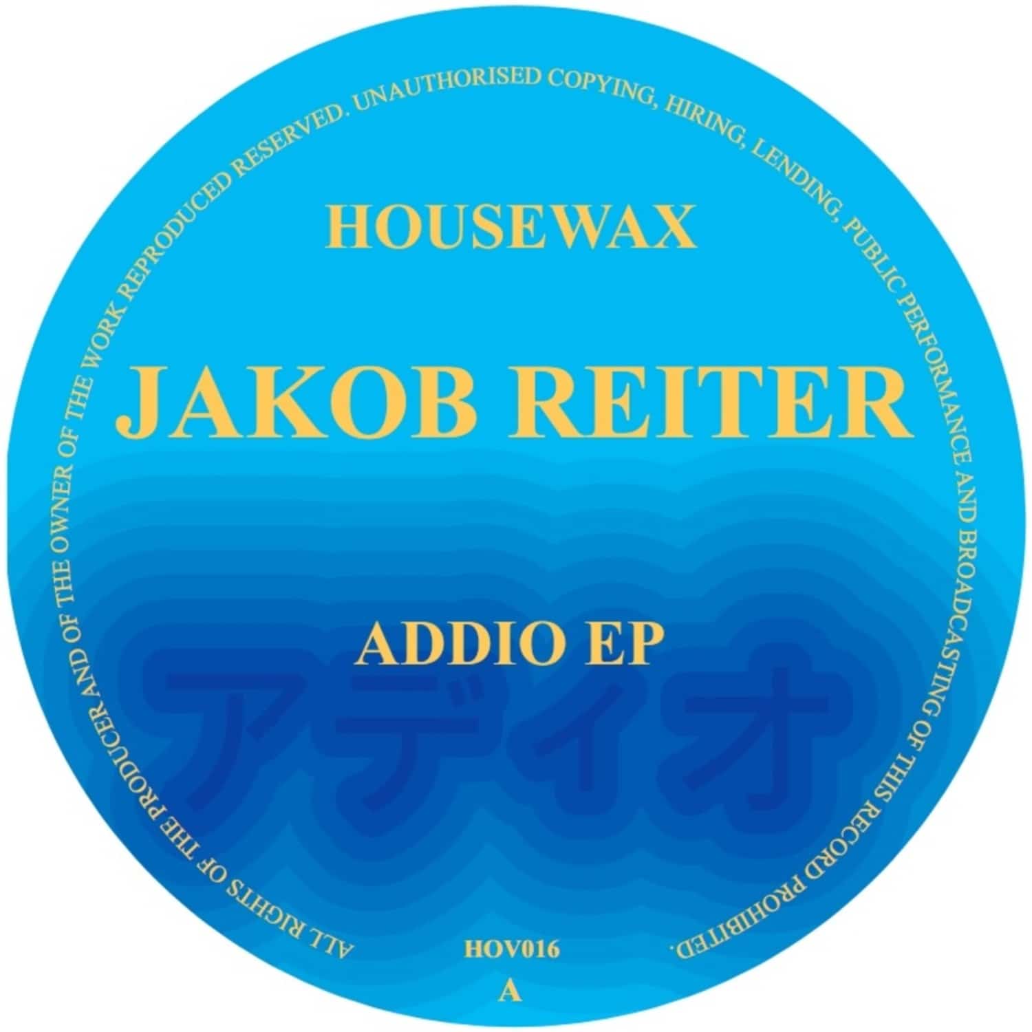 Jakob Reiter - ADDIO EP