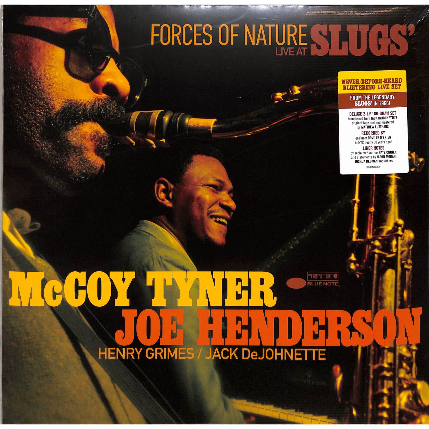 McCoy Tyner / Joe Henderson / J. DeJohnette / H. Grimes - FORCES OF NATURE: LIVE ART SLUGS 