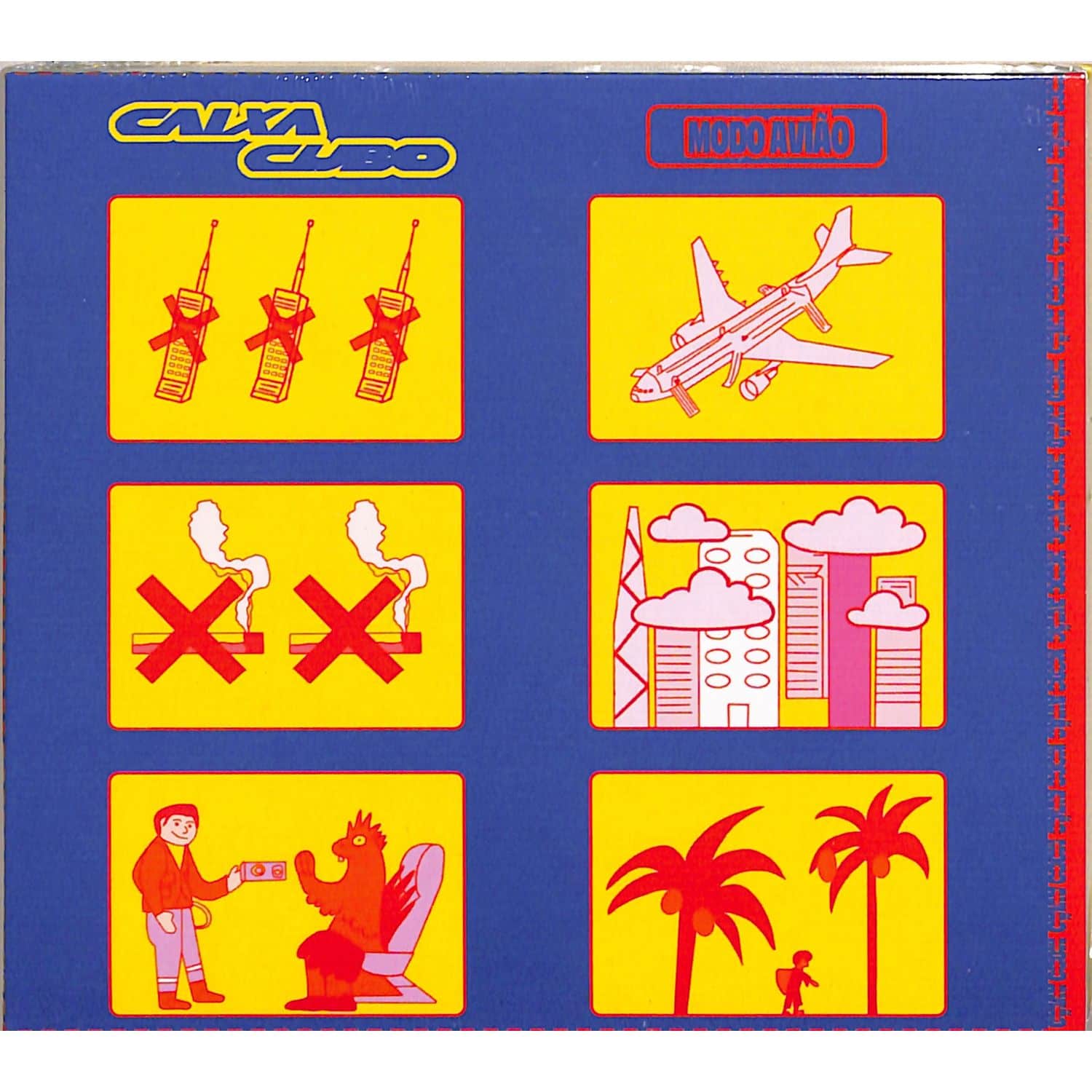 Caixa Cubo - MODO AVIAO 