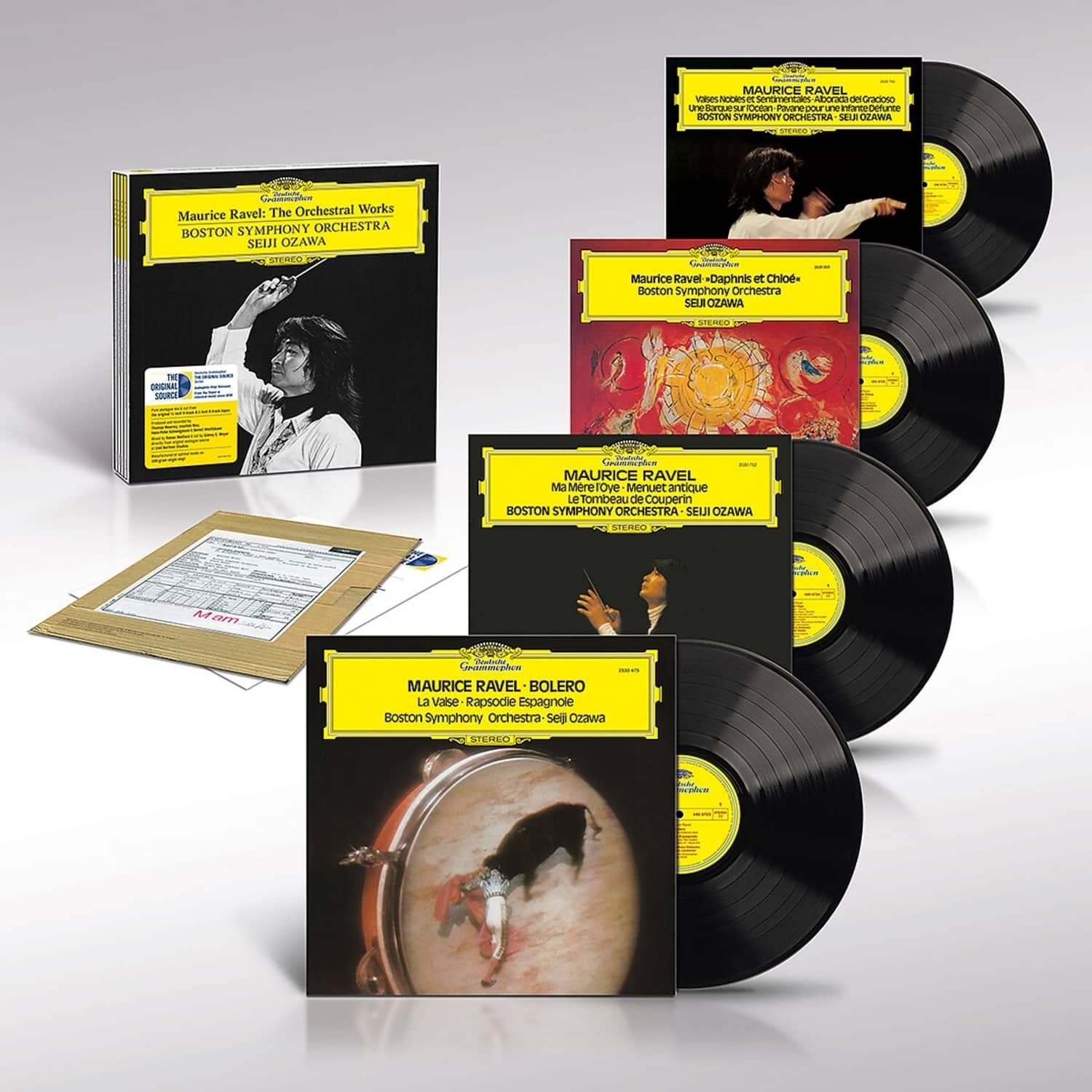 Ozawa, Seiji, Boston Symphony Orchestra - RAVEL: THE ORCHESTRAL WORKS 