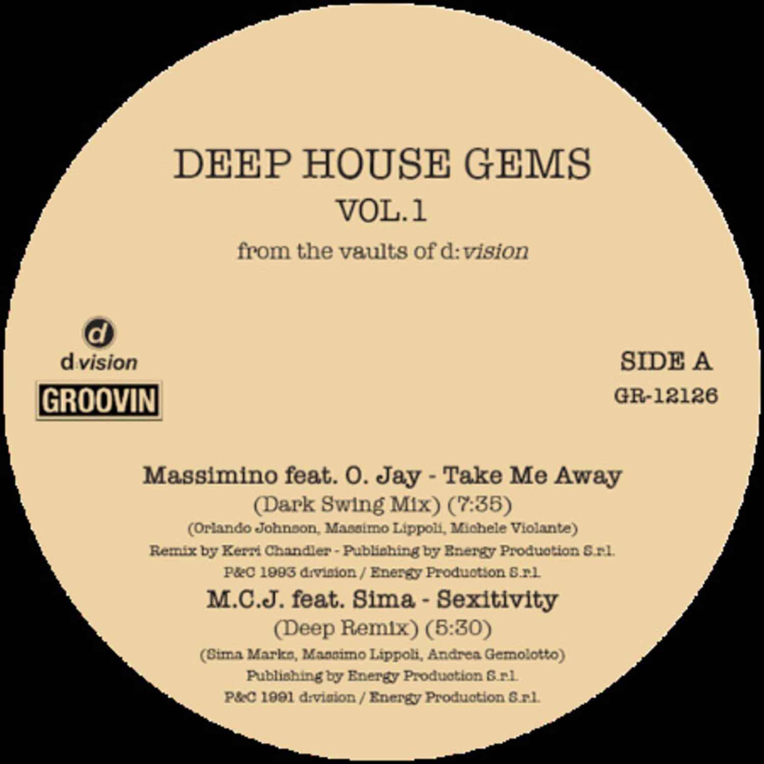 Various Artists - DEEP HOUSE GEMS VOL.1 - FROM THE VAULTS OF D:VISION