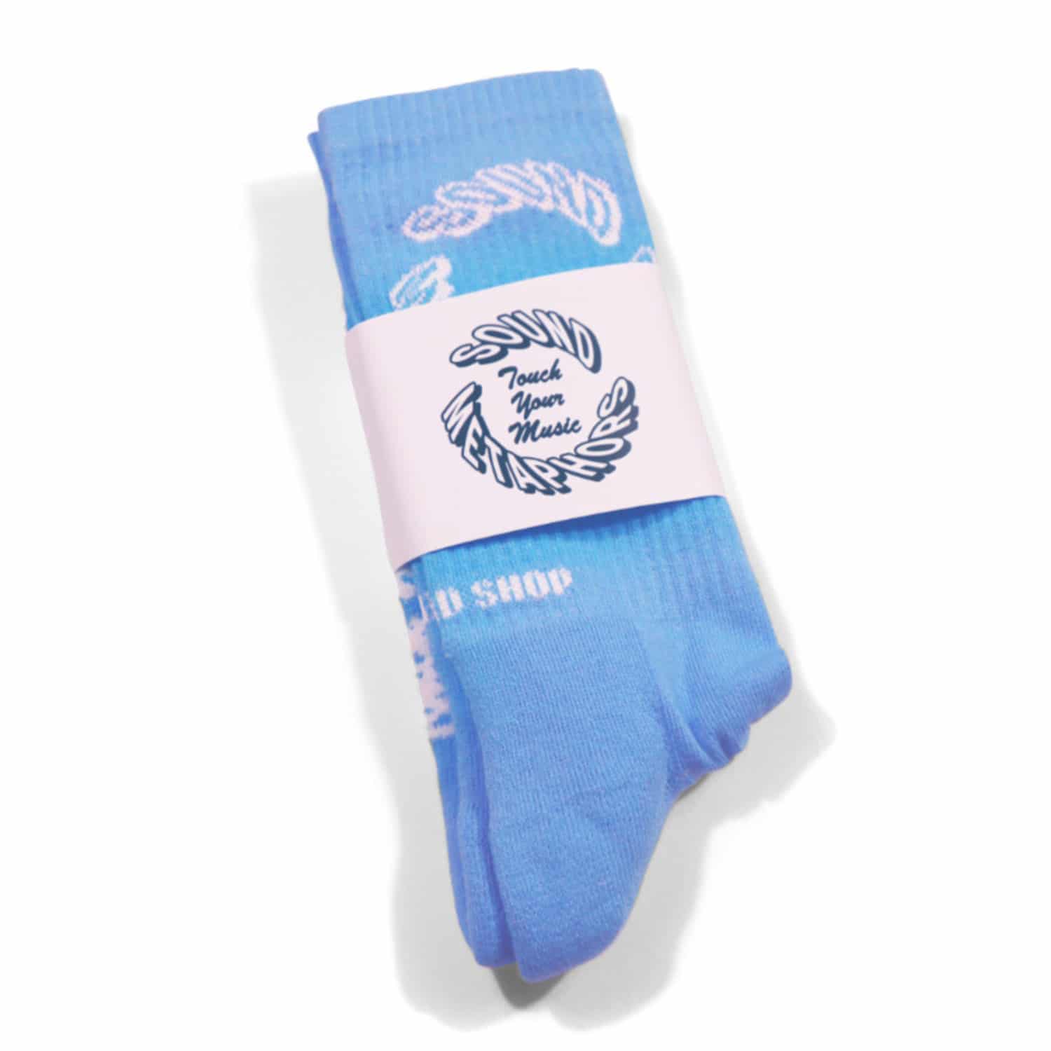 Cubwear#u#u#-#-#-#7abaf5#socks_tym_blue - SOCKS - TOUCH YOUR MUSIC - BLUE 