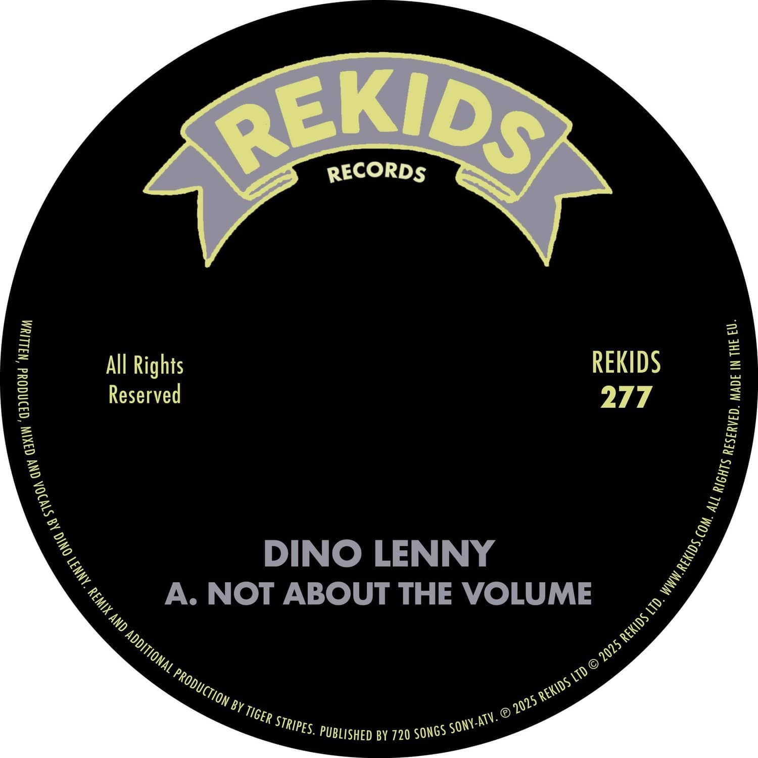 Dino Lenny - NOT ABOUT THE VOLUME 