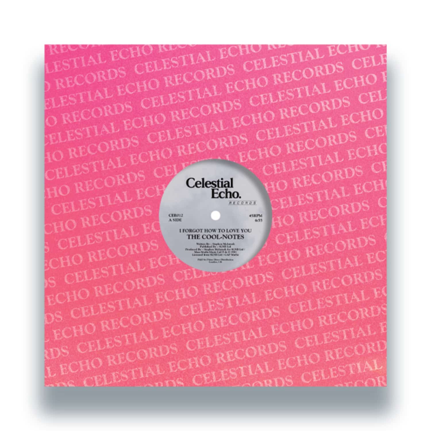 The Cool-Notes - I FORGOT HOW TO LOVE YOU