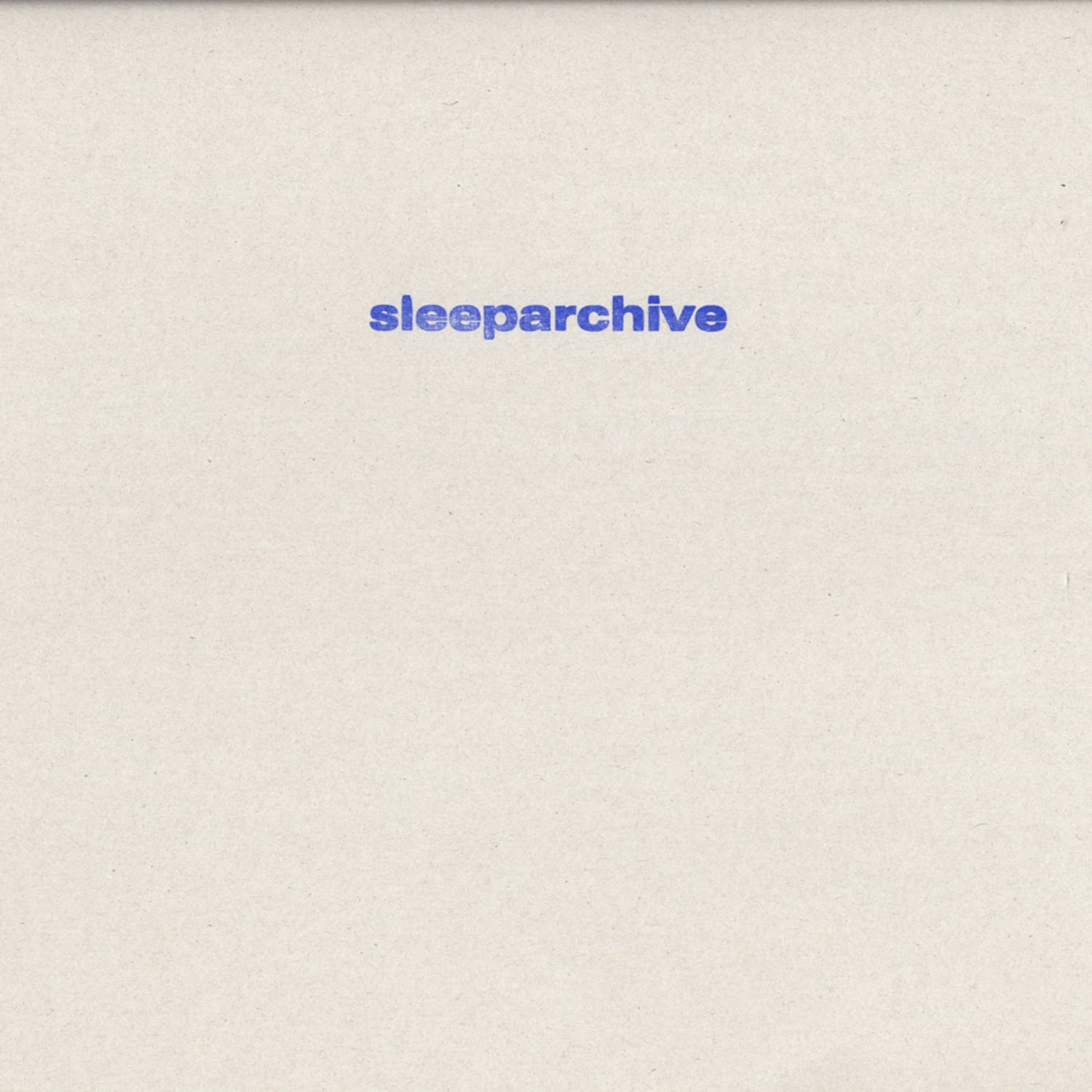 Sleeparchive - Radio Transmission EP 