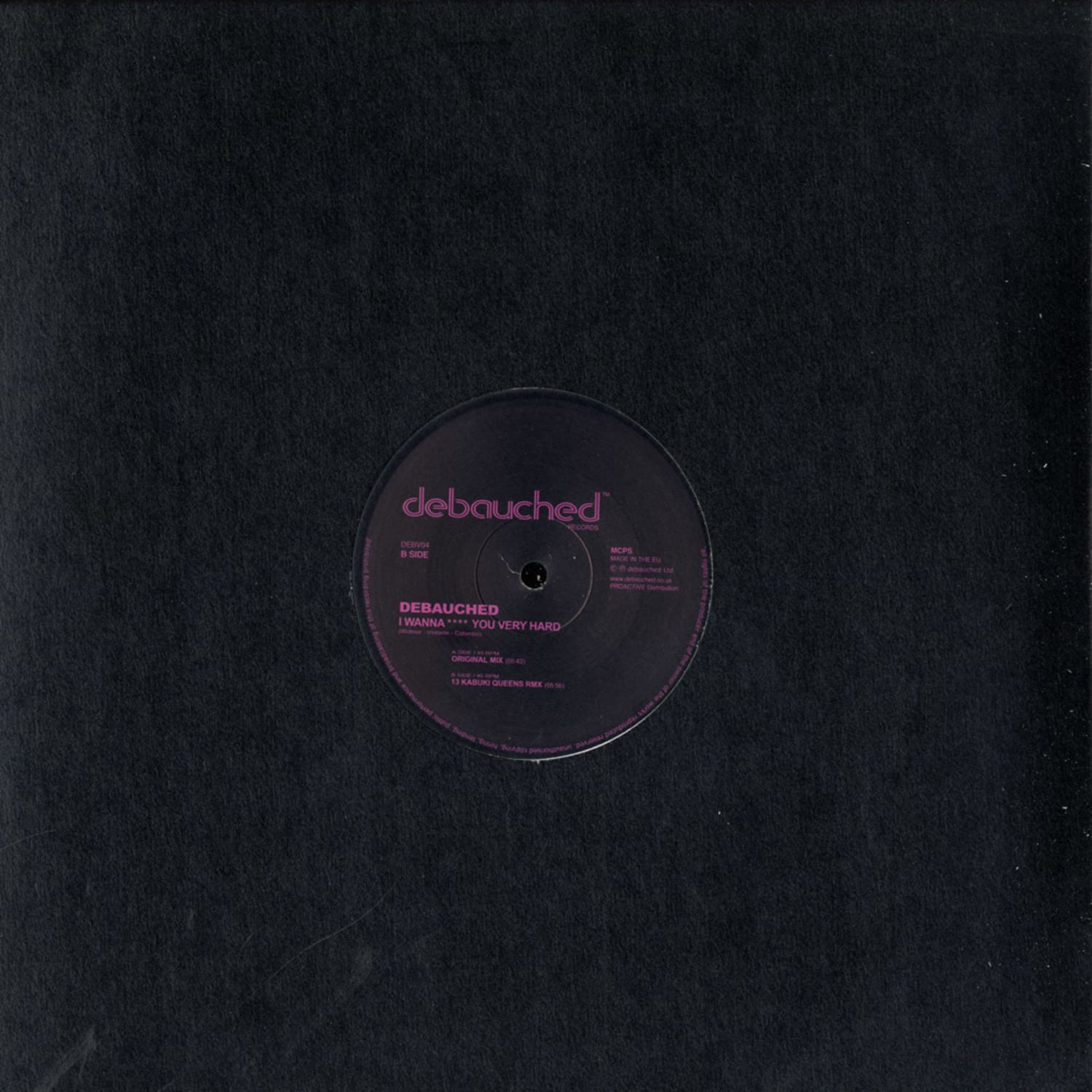 Debauched - I WANNA **** YOU VERY HARD