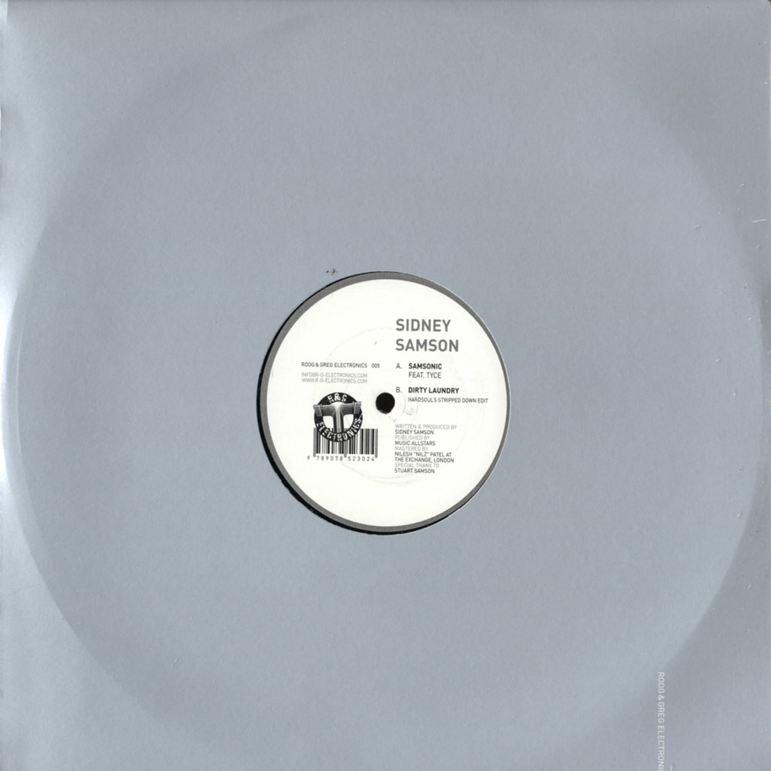 Sidney Samson - SAMSONIC/DIRTY LAUNDRY