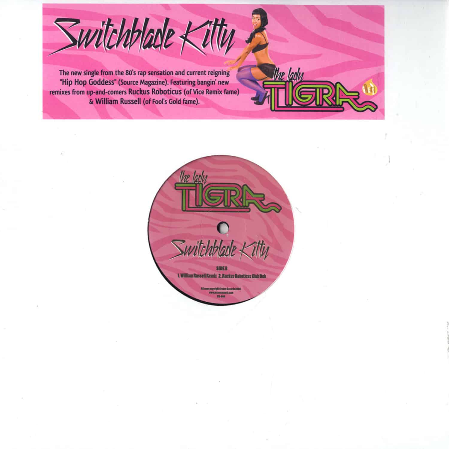 Lady Tigra - SWITCHBLADE KITTY 