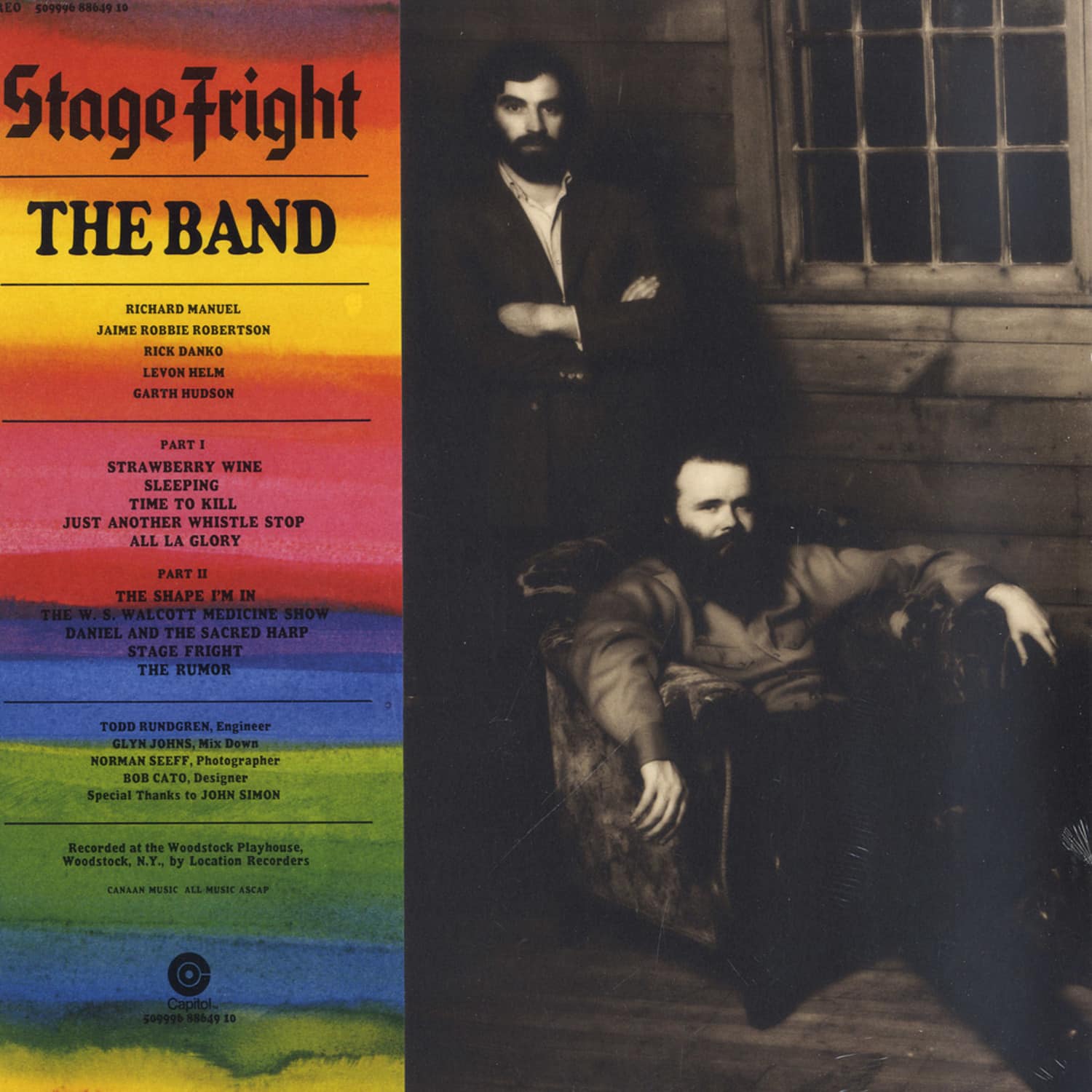 The Band - STAGE FRIGHT 