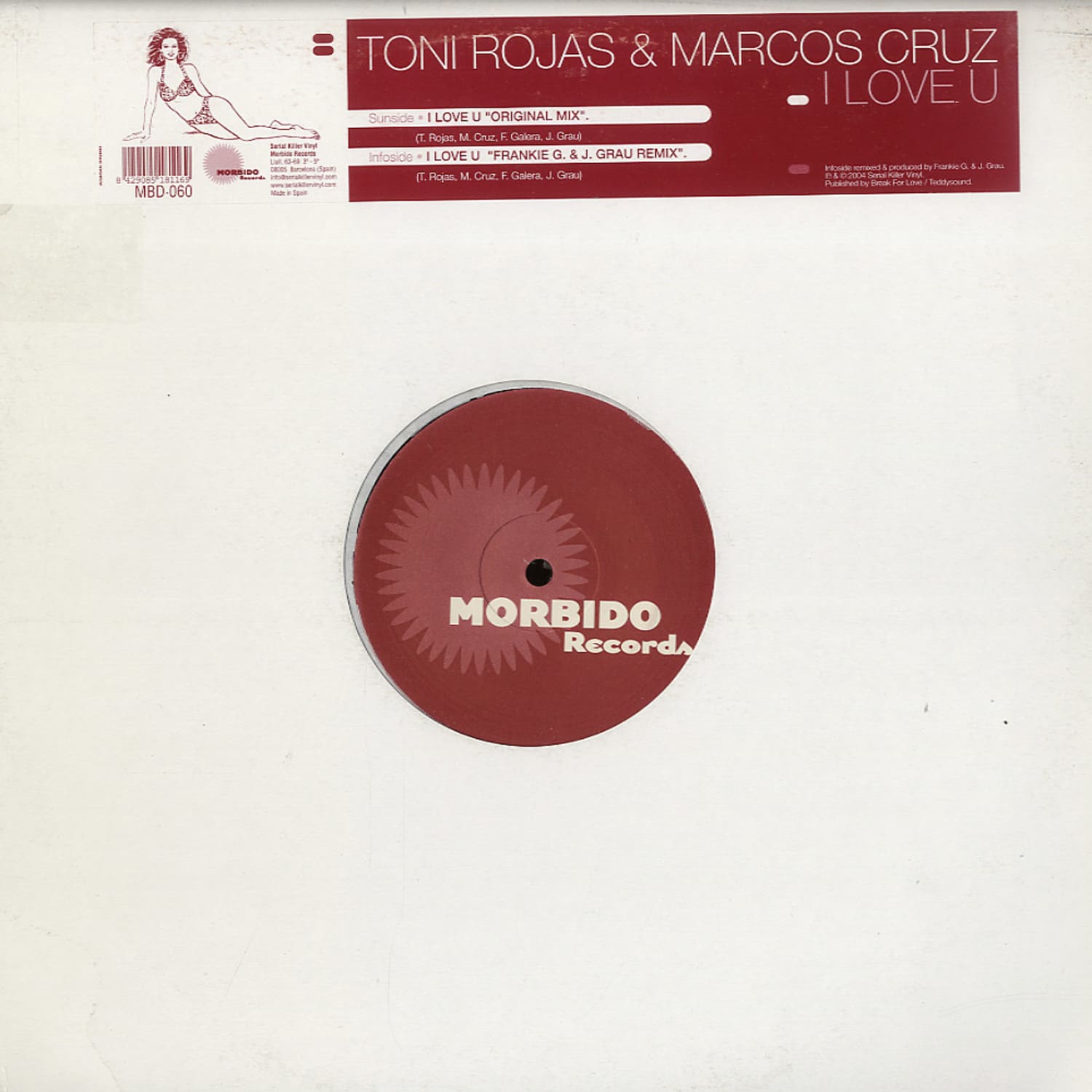 Toni Rojas & Marcos Cruz - I LOVE U