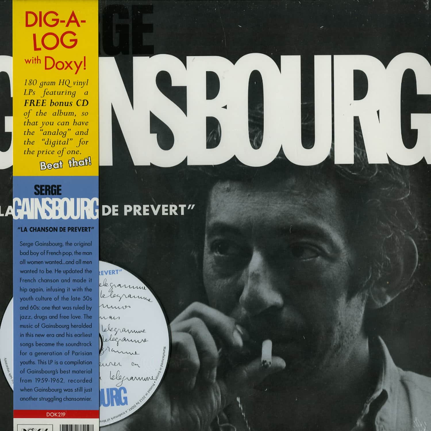 Serge Gainsbourg - LA CHANSON DE PREVERT 