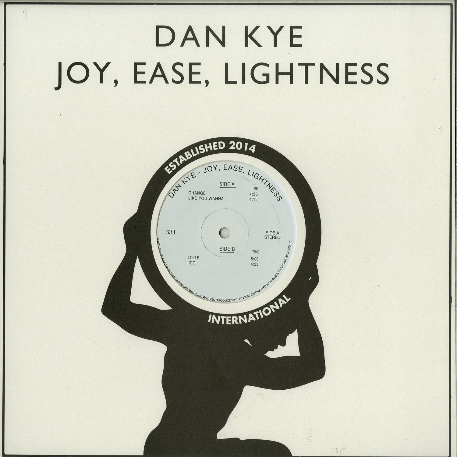 Dan Kye - JOY, ERASE, LIGHTNESS