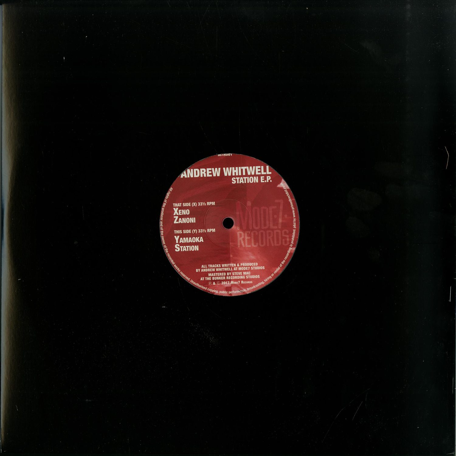 Andrew Whitwell - STATION EP
