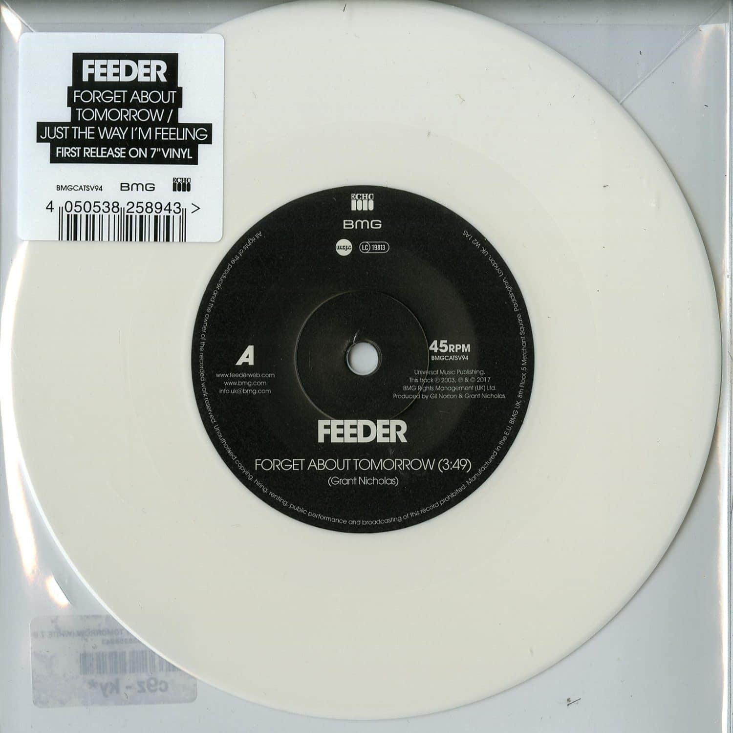 Feeder - FORGET ABOUT TOMORROW 