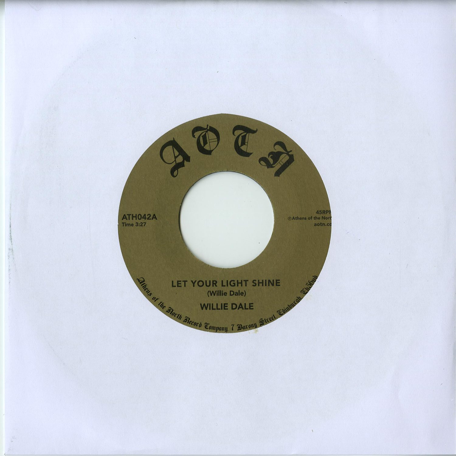 Willie Dale - LET YOUR LIGHT SHINE 