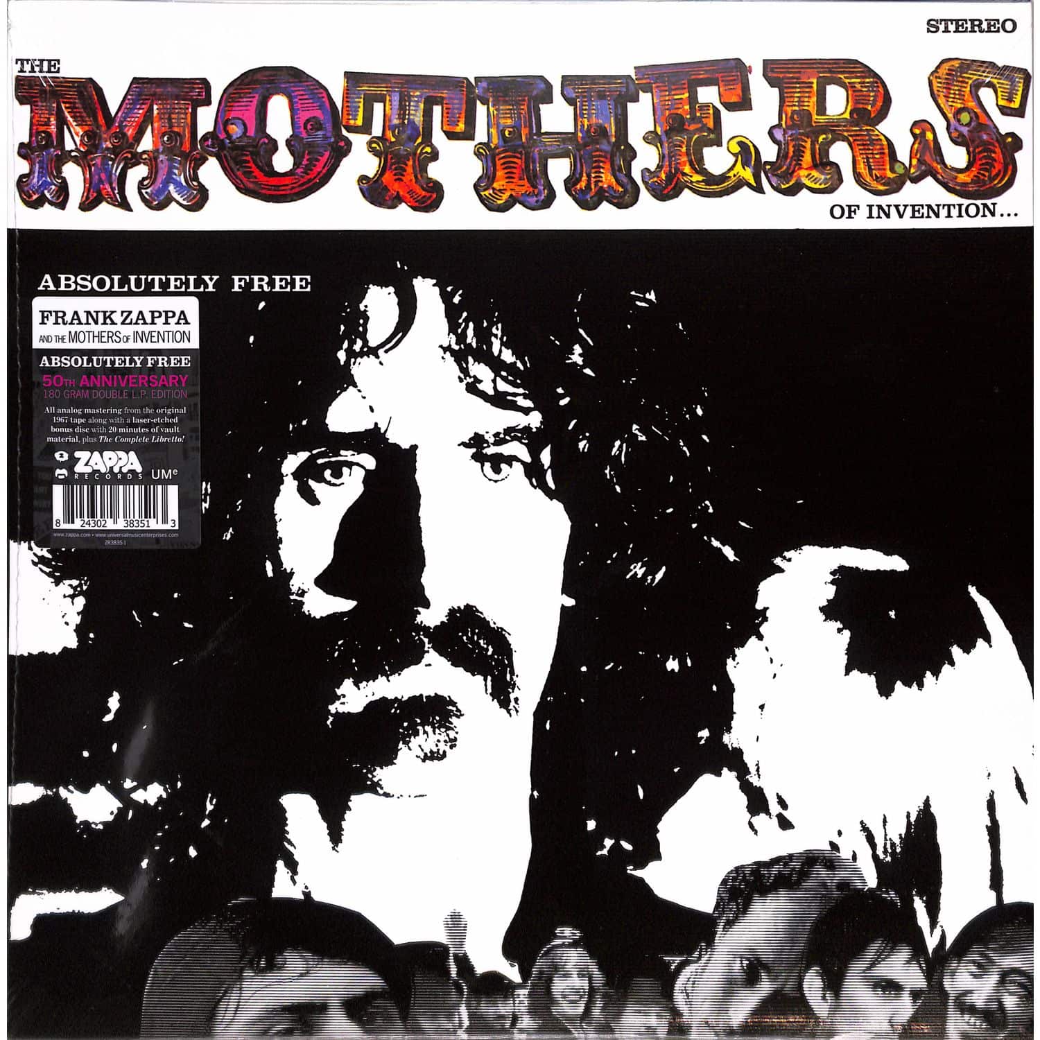 Frank Zappa & The Mothers Of Invention - ABSOLUTELY FREE 