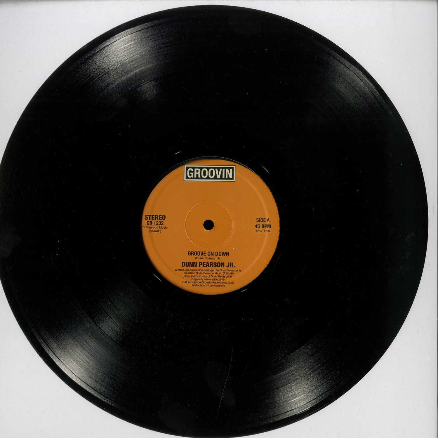 Dunn Pearson Jr. - GROOVE ON DOWN