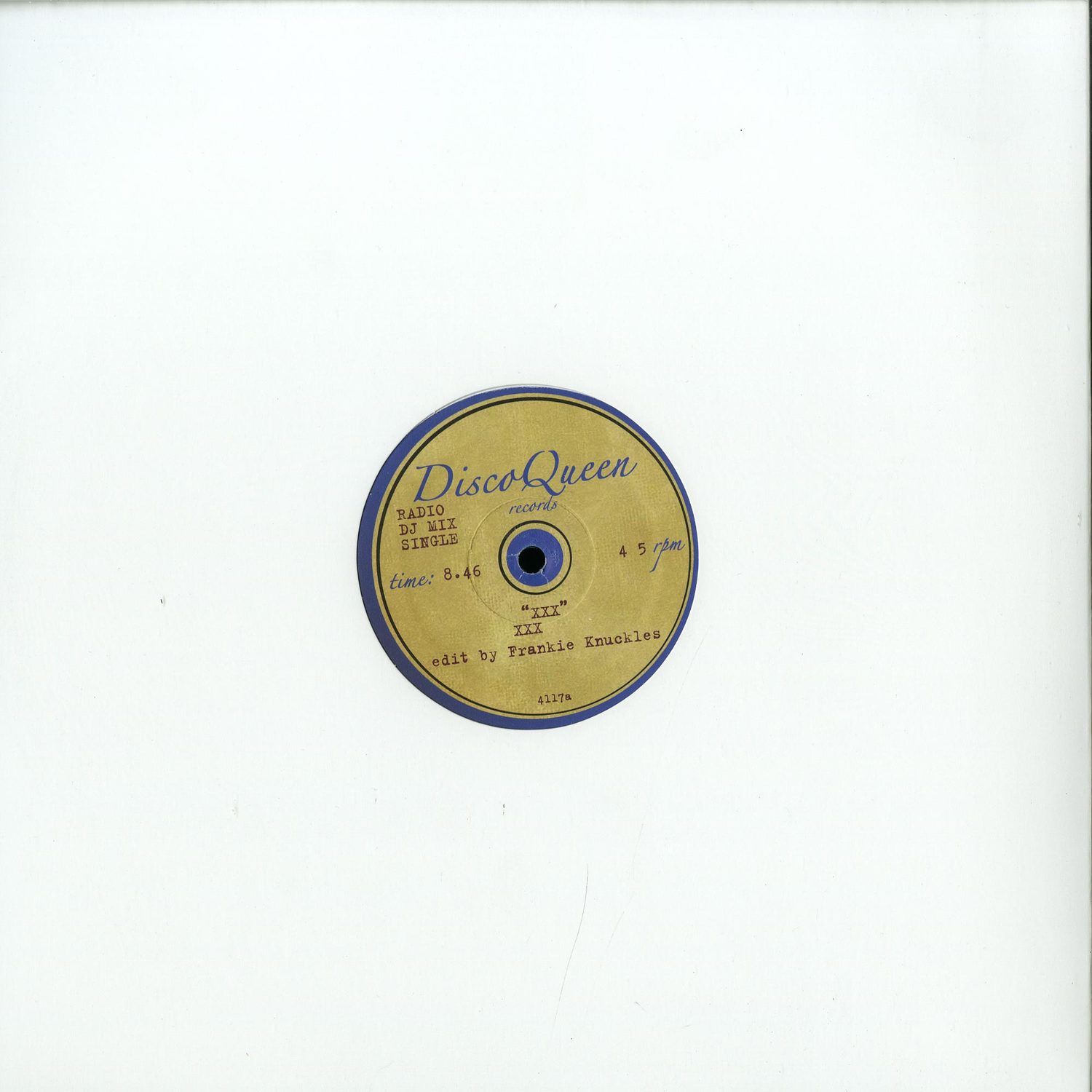Frankie Knuckles Edits - DISCO QUEEN 4117