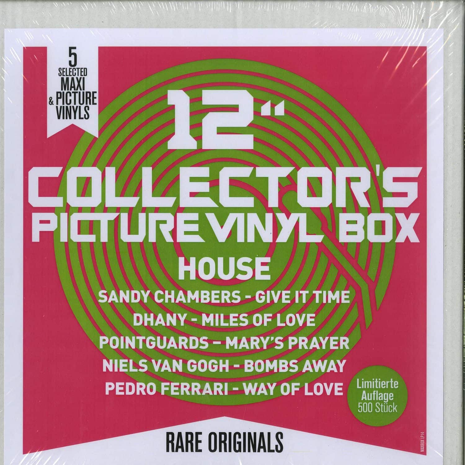 Various Artists - COLLECTORS PICTURE VINYL BOX - HOUSE 