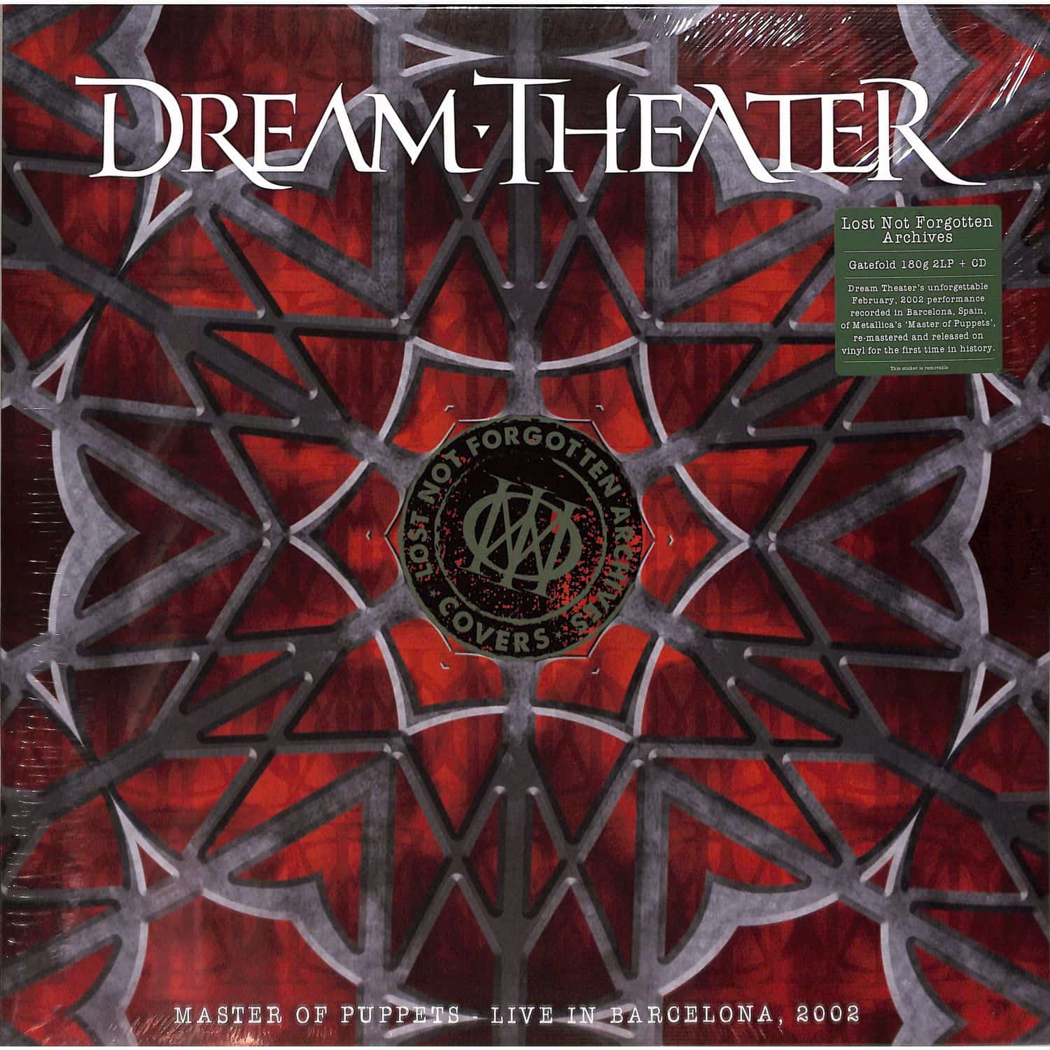 Dream Theater - LOST NOT FORGOTTEN ARCHIVES: MASTER OF PUPPETS- 