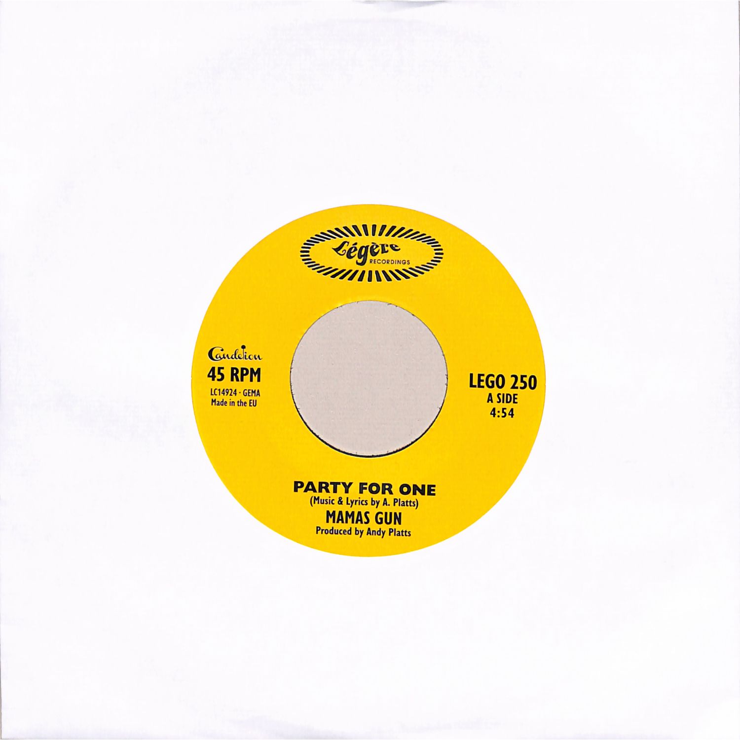 Mamas Gun - PARTY FOR ONE / LOOKING FOR MOSES 
