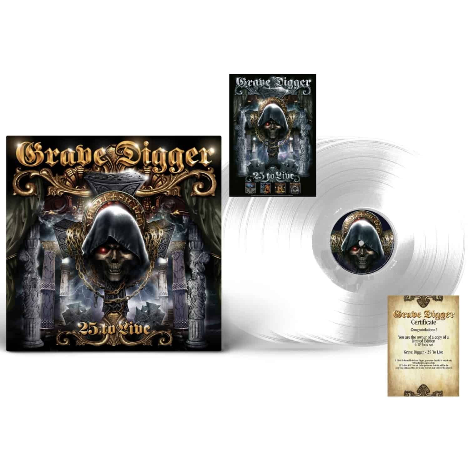 Grave Digger - 25 TO LIVE 