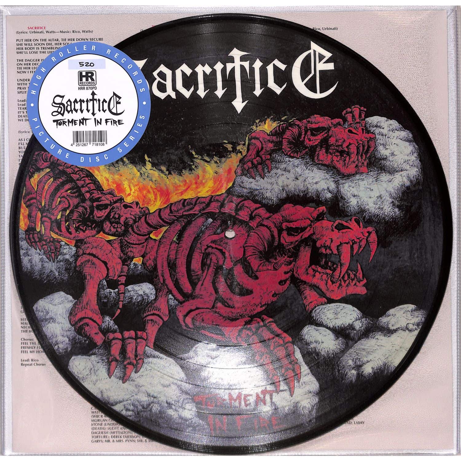 Sacrifice - TORMENT IN FIRE 