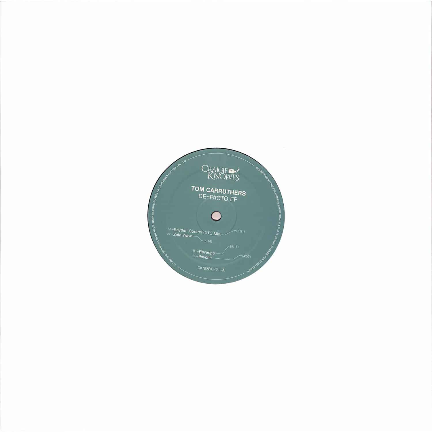 Tom Carruthers - DE-FACTO EP