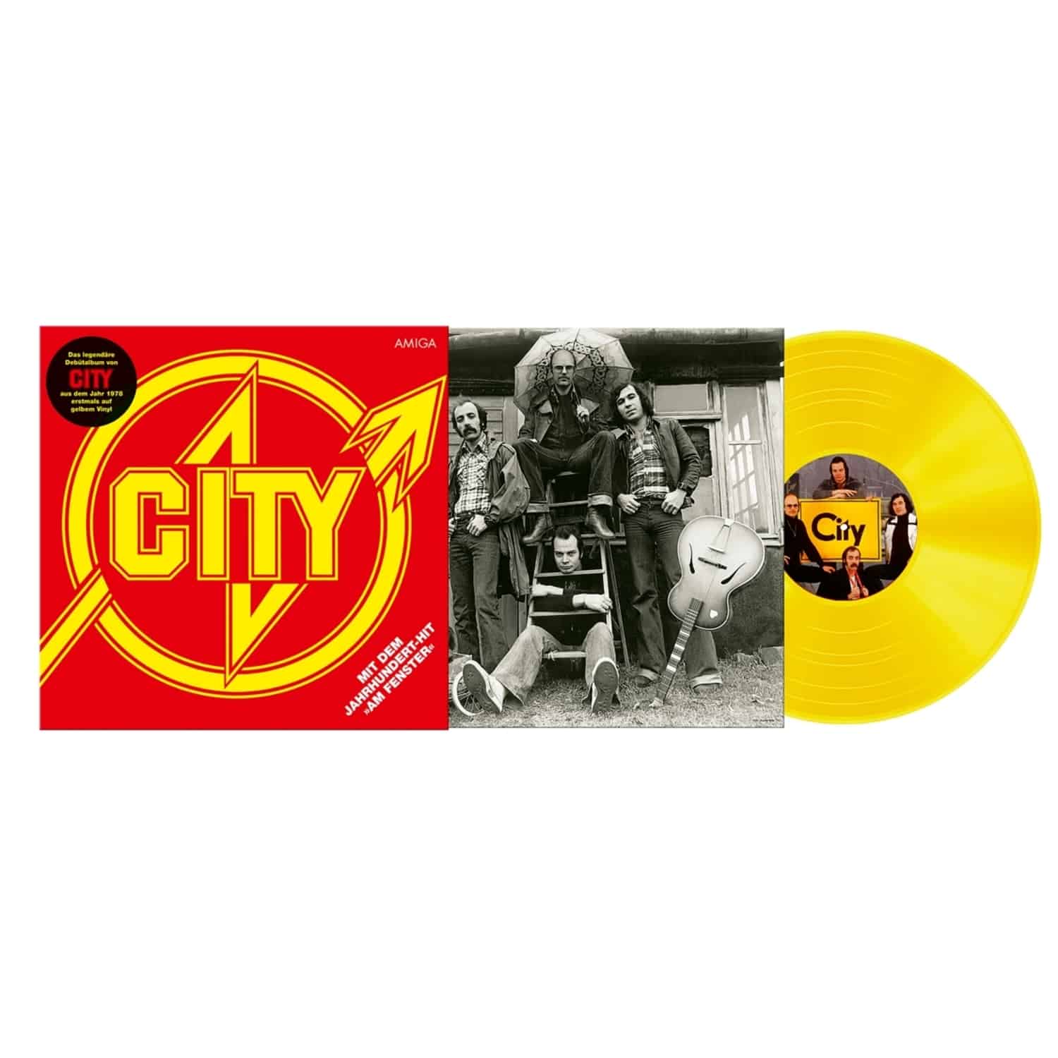 City - AM FENSTER / YELLOW VINYL 