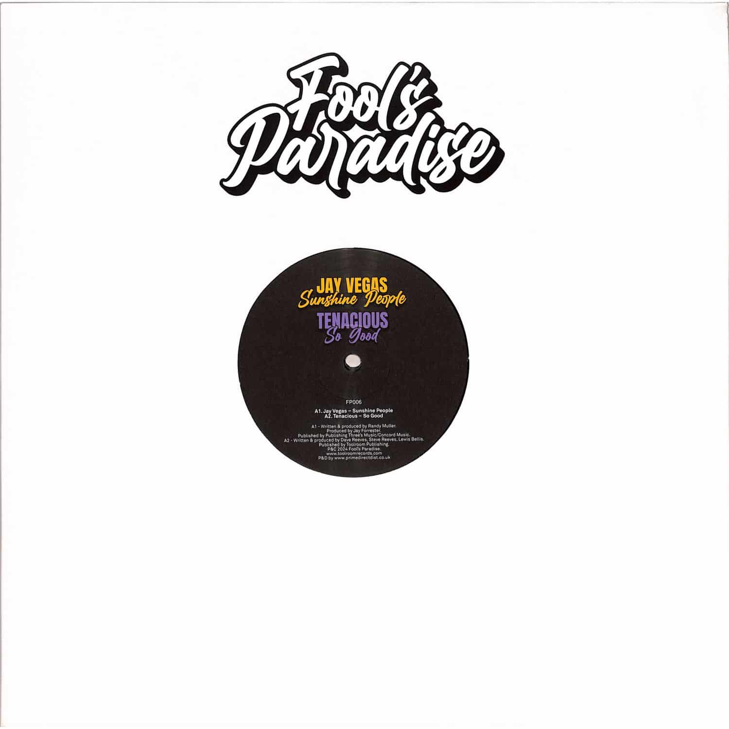 Jay Vegas, Tenacious, Sgt Slick and Tommy Glasses - FOOLS PARADISE SAMPLER VOL. 5