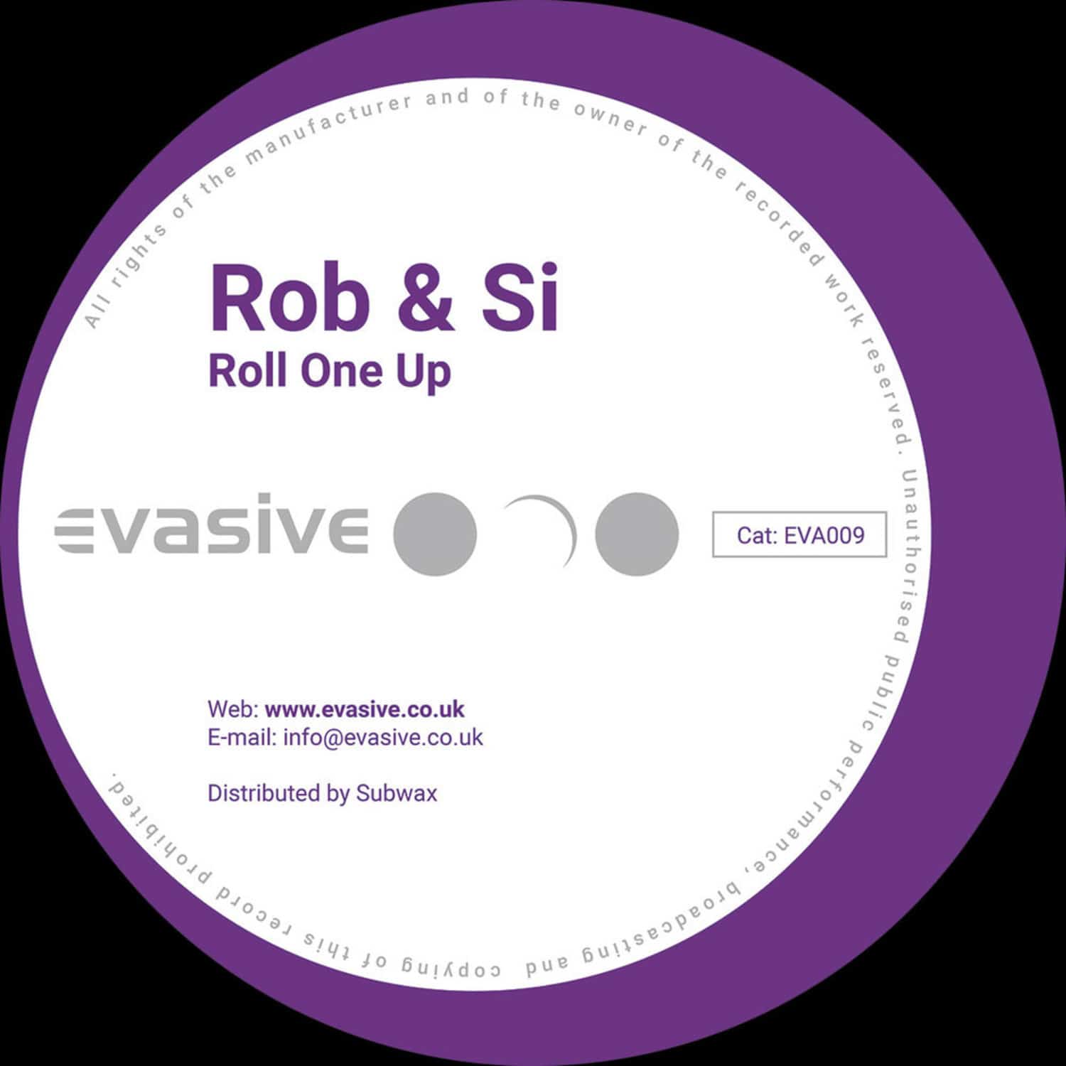 Rob & Si - ROLL ONE UP / ZEBRAZ 