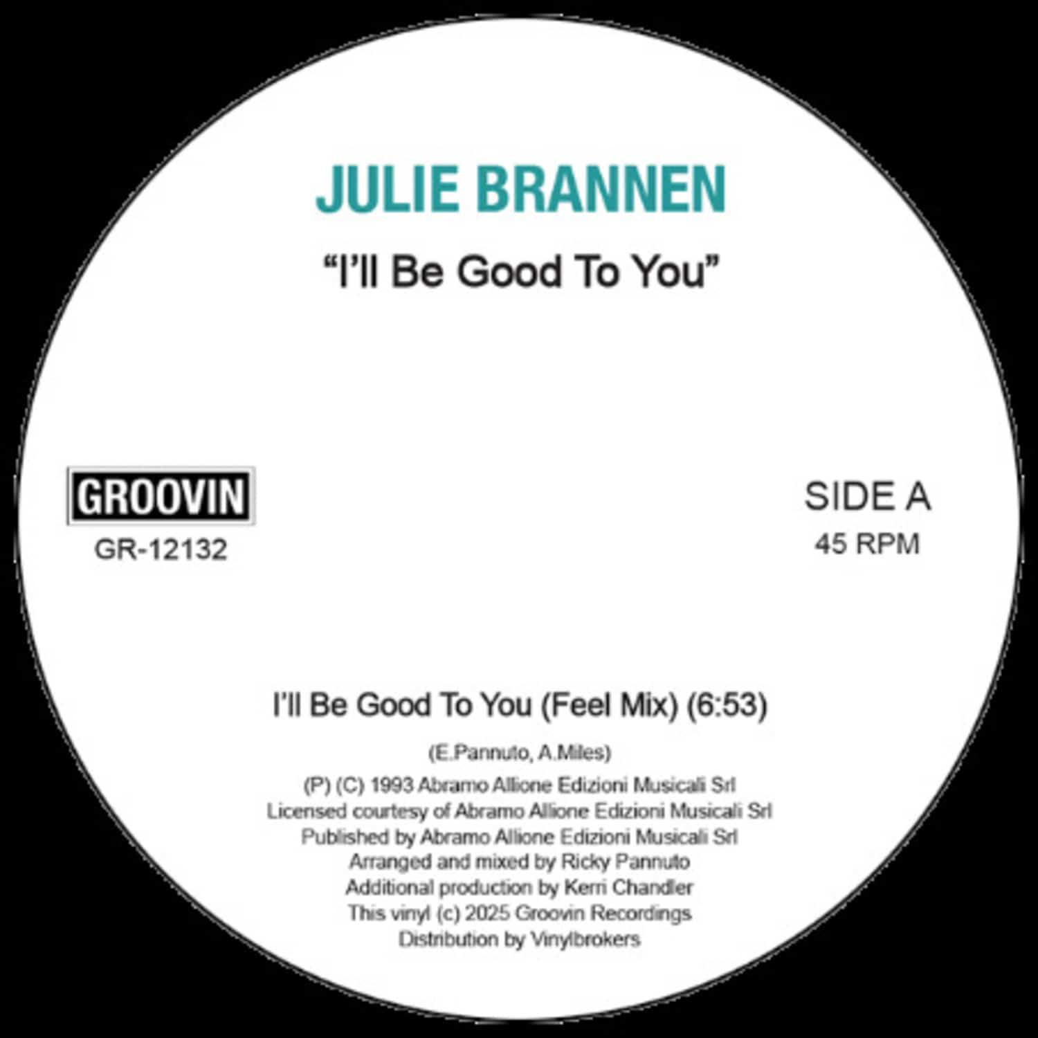 Julie Brannen - ILL BE GOOD TO YOU