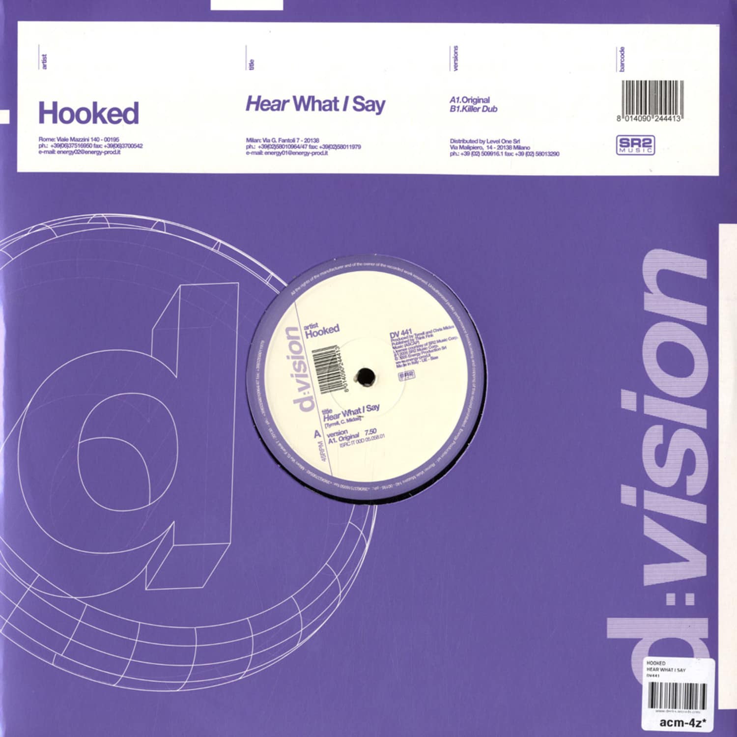 Hooked - HEAR WHAT I SAY