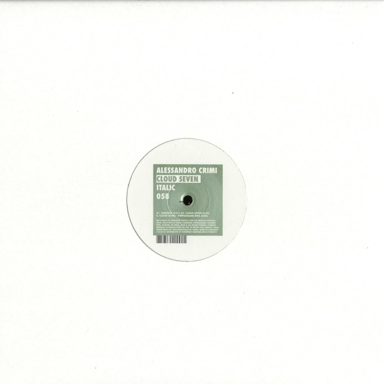 Alessandro Crimi - CLOUD SEVEN