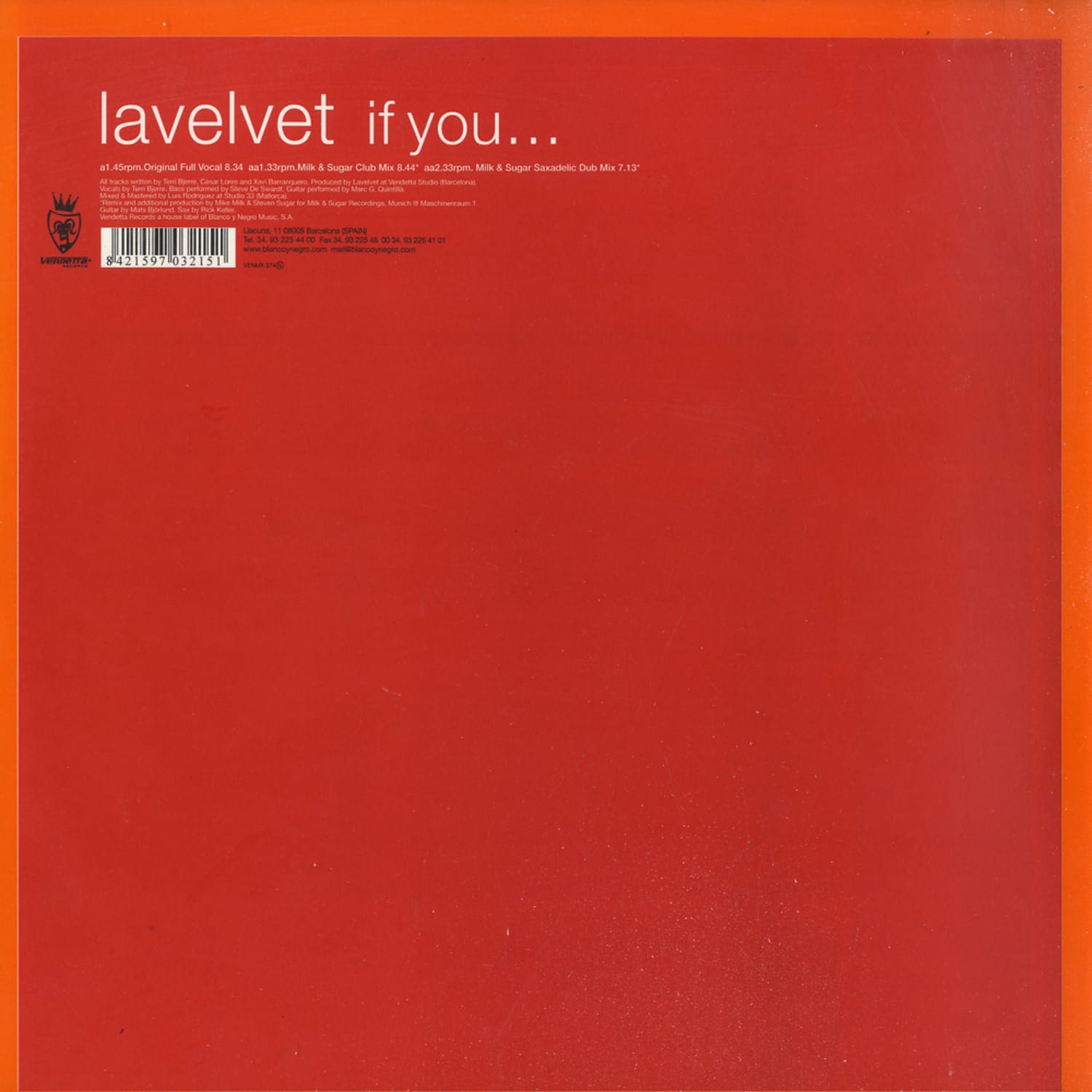 Lavelvet - IF YOU....