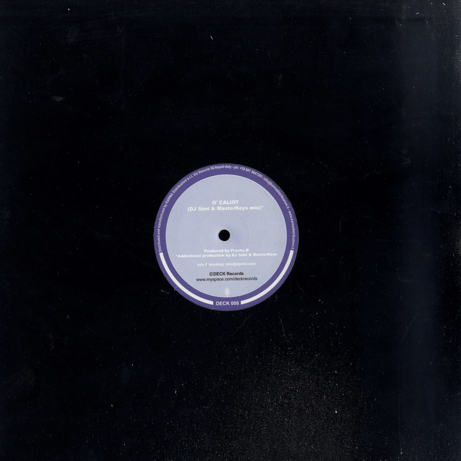 Franky B Aka Cryptic Monkey - O CALIOT