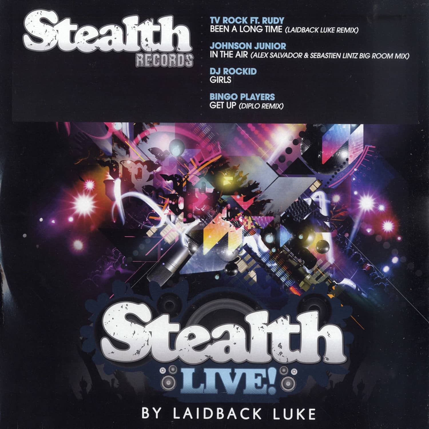Various Artists - STEALTH LIVE! - LAIDBACK LUKE