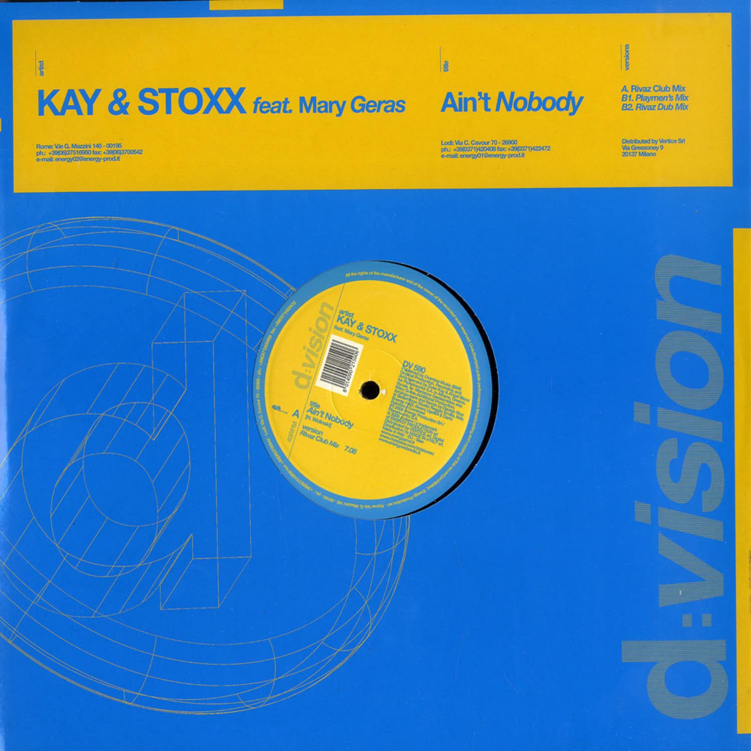 Kay Stoxx Feat. Mary Geras - AIN T NOBODY