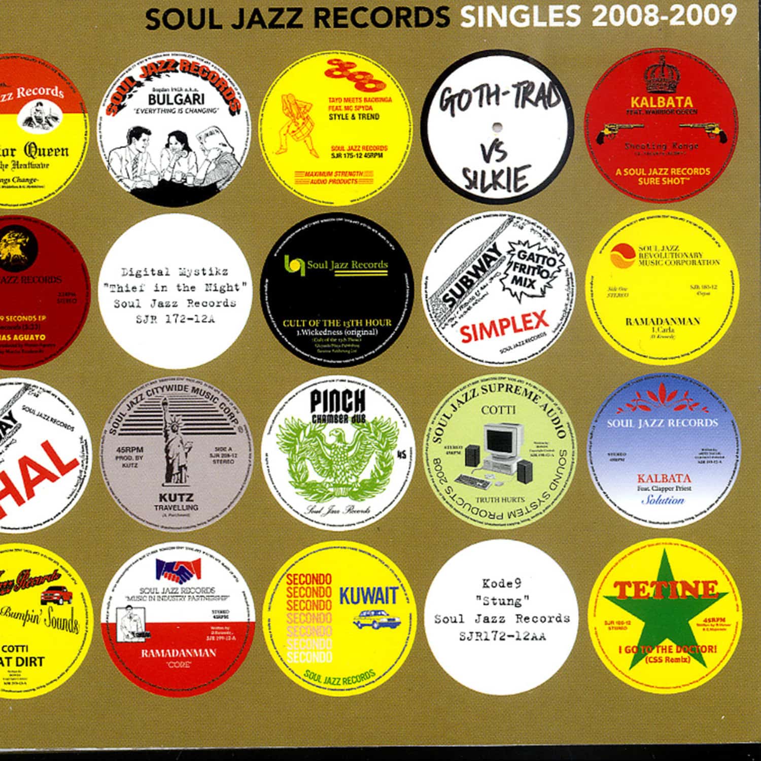 Various Artists - SOUL JAZZ RECORDS SINGLES 2008-2009 